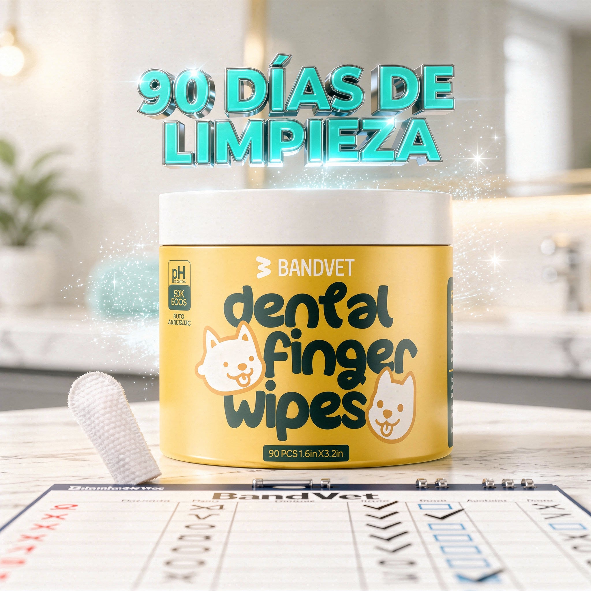 Toallitas Limpieza Dientes Mascotas A2