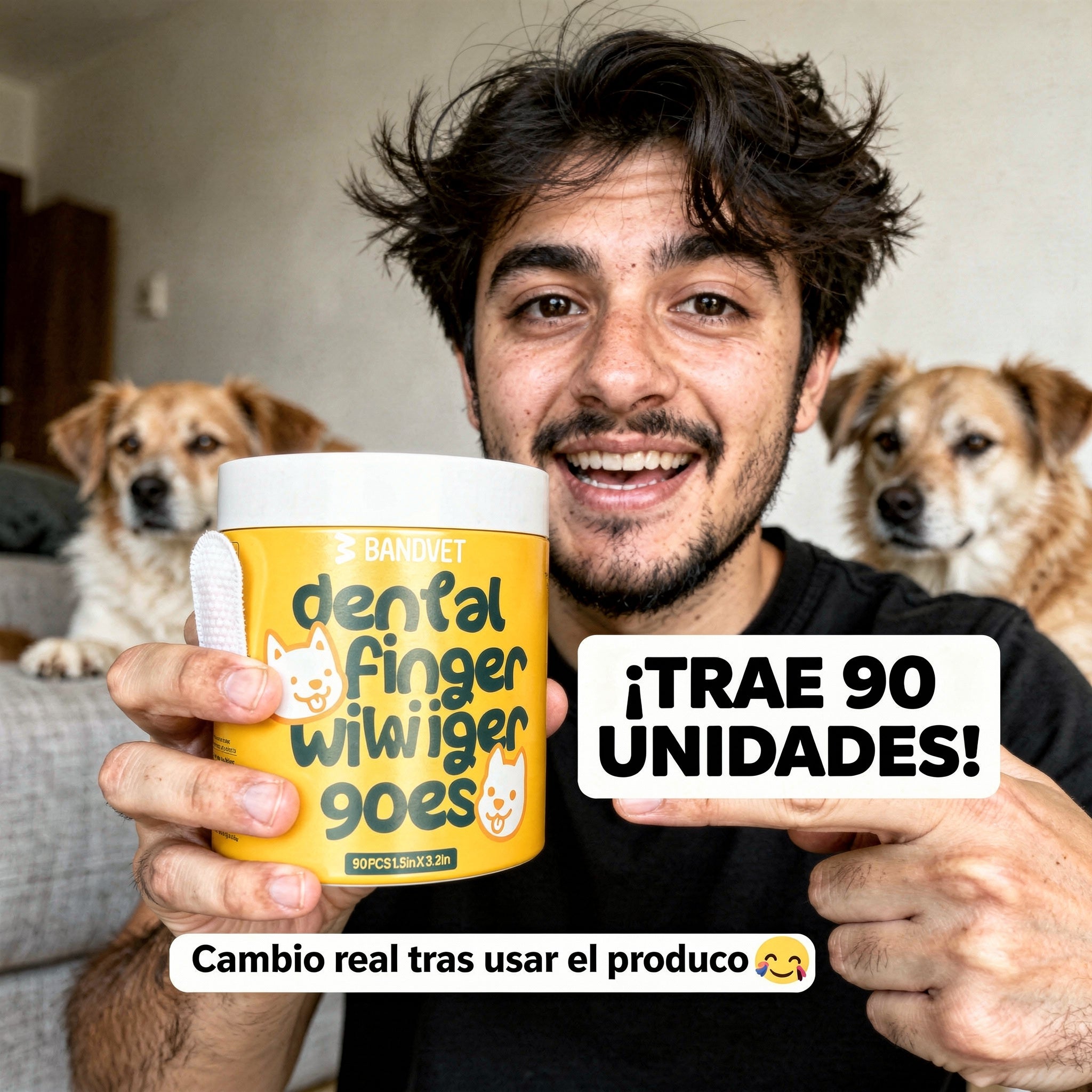 Toallitas Limpieza Dientes Mascotas A1